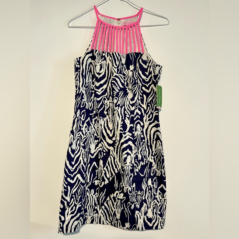 Lilly Pulitzer Bright Navy Terry Shift Dress